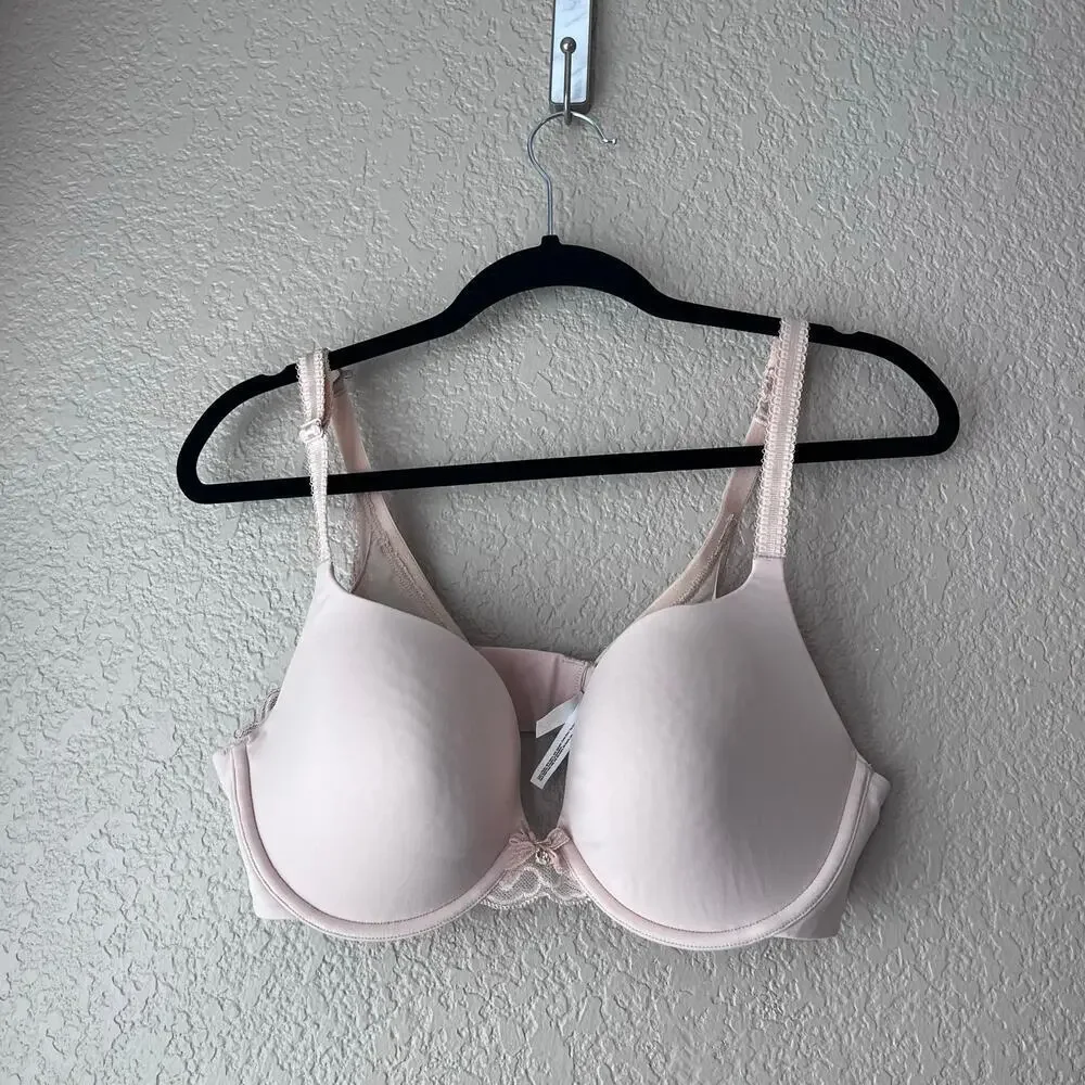 Le Mystère Push Up Underwire Classic Bra Nude Beige 38D Classic